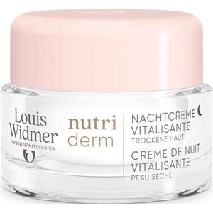 Louis Widmer - Nutriderm Nachtcrème - 50 ML - Zonder Parfum