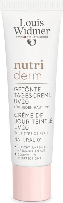 Nutriderm - Getinte Dagverzorging - UV 20 - 50ml - Hydraterend