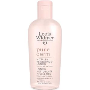 Louis Widmer Purederm Micellaire Reinigingslotion Zonder Parfum 200ml