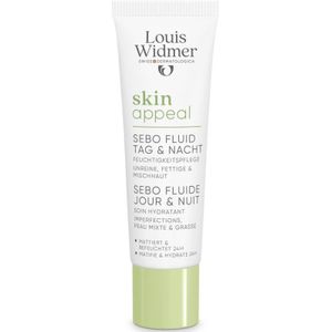 Louis Widmer Skinappeal sebo fluide dag & nacht zonder parfum 30 ML