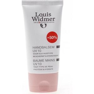 Louis Widmer Hand Balsem UV10 Geparfumeerd  50ml