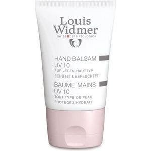 Louis Widmer Handbalsem UV10 Ongeparfumeerd  50ml