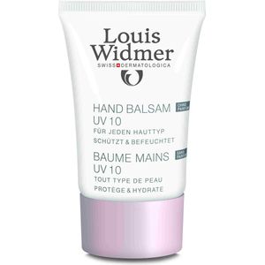 Louis Widmer Hand Balsem UV10 Zonder Parfum 50ml + 25ml Gratis