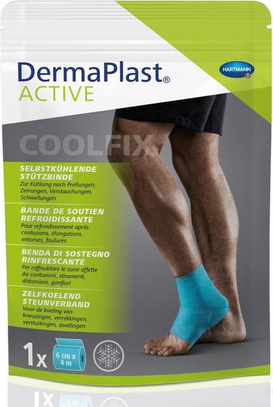 Dermaplast - ACTIVE Coolfix - Steunverband - 6 cm x 4 m