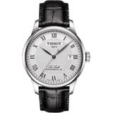 Tissot Le Locle herenhorloge van roestvrij staal, Zwart, riem