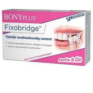 Bonyplus Fixobridge kronen-bruggen Crème 7g