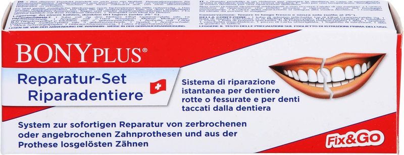 Knarsbitjes - Reparatie Systeem - Direct Werkend - Voor Gebroken Prothese