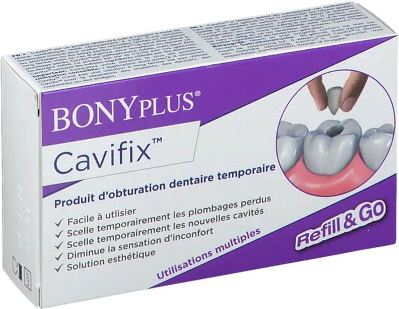 Cavifix - Tijdelijk Vulmateriaal - Veilig - Tandheelkundig Gebruik