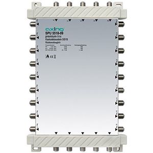 Axing Cascademodule SPU 5518-09 5 in 18, Accessoires voor TV-ontvangers