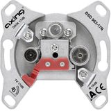 Axing BSD 963-17N Antennedoos TV, FM, Data Inbouw (in muur) Doorvoerdoos