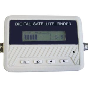 Axing - SZU 17-02 - SAT Finder - LCD-scherm - Aangedreven door de ontvanger