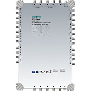 Axing Multischakelaar/cascademodule SPU 924-06 9 in 24, Accessoires voor TV-ontvangers