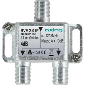 Axing - BVE 2-01P - Accessoire - Zilver - 2-voudige Verdeler