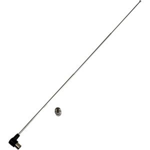 Axing - TZA 8-00 - Passieve DVB-T/T2 Telescoopantenne - Zwart - Zilver