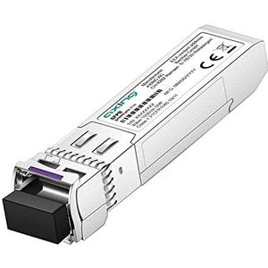 Axing SFPB 10-2032 Bidirectionele SFP+ transceiver 10G 20km TX 1330nm RX 1270nm BIDI 10GBase-LR/LW module LC single-stekker