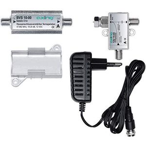 Axing Versterkerset BVS 10-01 BVS 10-00 & TZU 11-04, Accessoires voor TV-ontvangers, Zwart, Grijs, Wit