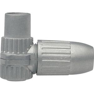 Axing CKK 4-00 IEC Hoekkoppeling Coax-bus schuin, hoog afgeschermd in volledig metalen gietijzeren behuizing (1 stuks)