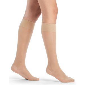 Sigvaris Delilah Steunkousen 140 Denier Dames Beige-Maat: 35 - 37