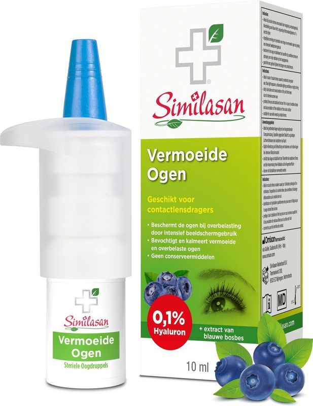 Similasan - Vermoeide Ogen - Oogdruppels - Hydraterend - 10ml