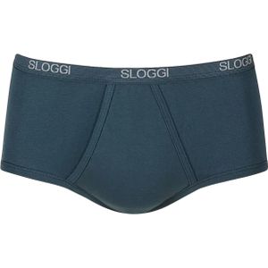 Sloggi Men Basic Maxi, heren heren slip met smalle zijkanten (1-pack), nachtblauw