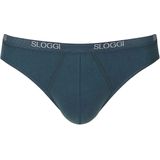 Sloggi - Basic Mini - Heren Slip - Blauw - Katoen