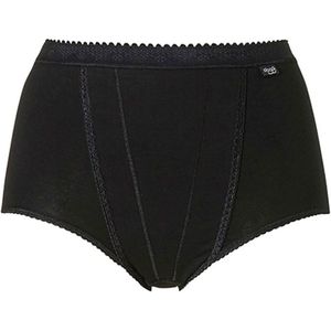 Sloggi - Control - Maxi Slip - Zwart - Katoen/Elastaan