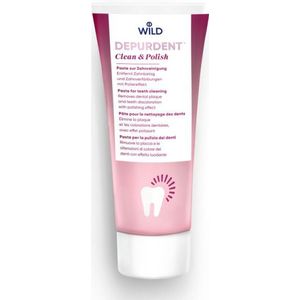 Wild Depurdent clean & polish whitening tandpasta  75 Milliliter