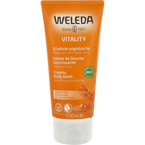 Weleda - Duindoorn Vitaliteit Douchecrème - 200 ml - Natuurlijke Ingrediënten
