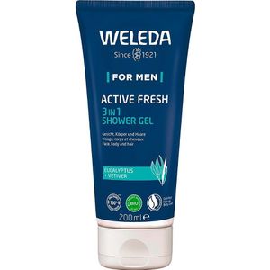 WELEDA 3in1 Active Fresh Douchegel Men % natuurlijk