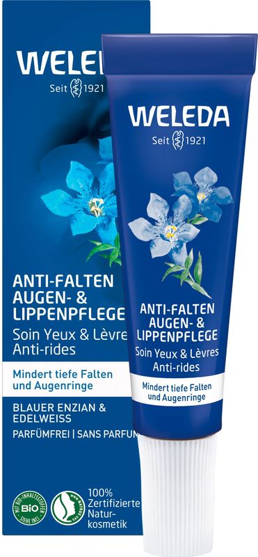 Weleda - Anti-rimpel Oog- & Lipverzorging - Blauwe Gentiaan & Edelweiss - 10 ml
