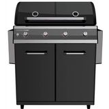 Outdoorchef Dualchef 415 G D-line BBQ zwart