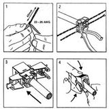 UTP - CAT6a - Keystone Module - RJ45 - Compact - Zwart