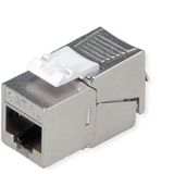 ROLINE - Keystone - RJ-45 - Afgeschermd - Zilverkleurig - Compact