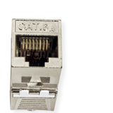 ROLINE - Keystone - RJ-45 - Afgeschermd - Zilverkleurig - Compact