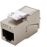 ROLINE - Keystone - RJ-45 - Afgeschermd - Zilverkleurig - Compact