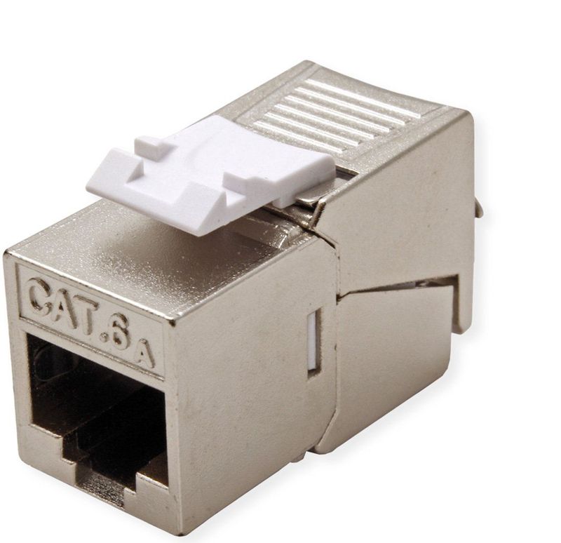 ROLINE - Keystone - RJ-45 - Afgeschermd - Zilverkleurig - Compact