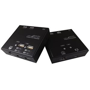 VALUE KVM Extender over Cat.5e/6, HDMI, 4 x USB