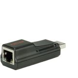 Roline - USB 3.0 naar RJ45/LAN - Netwerkadapter - Zwart - Ondersteunt Gigabit Ethernet