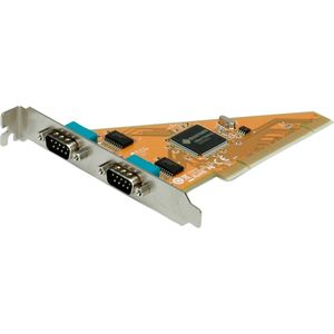 VALUE PCI kaart, 2 ports Serieel RS232, D-Sub 9