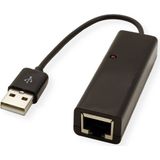 Value USB 2.0 Converter - 1x USB-A naar 1x RJ45 - Wit