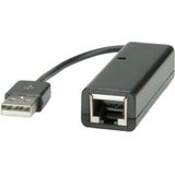 Value USB 2.0 Converter - 1x USB-A naar 1x RJ45 - Wit