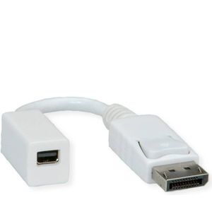 DisplayPort mannelijk naar Mini DisplayPort vrouwelijk kabel adapter - 0,15 meter