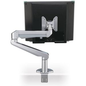 Roline - Premium Bureaubeugel - Zilver - Voor Monitoren Tot 27 Inch