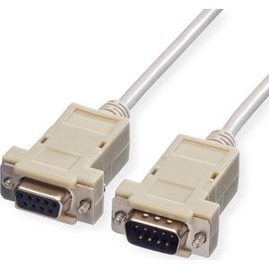 VALUE D-SUB9 kabel RS232 M/F, 3 m
