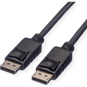 ROLINE DisplayPort Kabel, DP M/M, LSOH, zwart, 1 m - zwart 11.04.5761