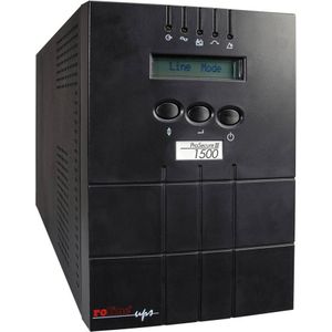 Roline - ProSecure III 1500 - UPS - 1500 VA - 1350 W - Online Dubbele Transformator