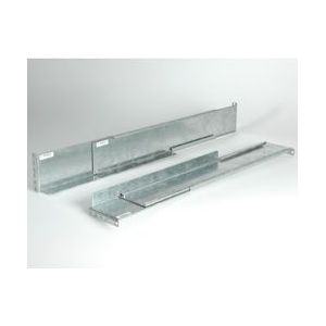 ROLINE UPS 19'' railkit 2HE 60-90 cm, 2HE - zilver 19.40.2177