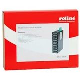 ROLINE Industrie Switch - 16 Poorten - Unmanaged