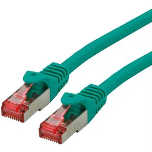 ROLINE patchkabel Cat.6 S/FTP (PiMF), componentniveau, LSOH, groen, 5 m