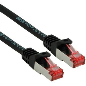 ROLINE Cat.6 S/FTP (PiMF) Patchkabel, LS0H, Snagless, Komponentenpegel